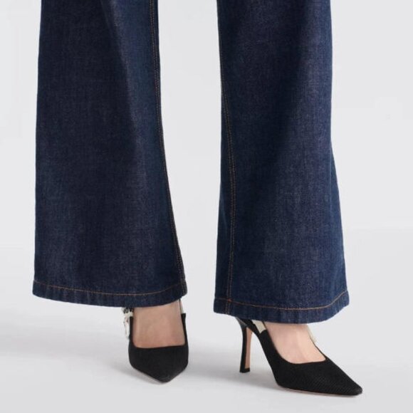 Dior J'Adior Black Velvet Slingback Pumps - Picture 2 of 10